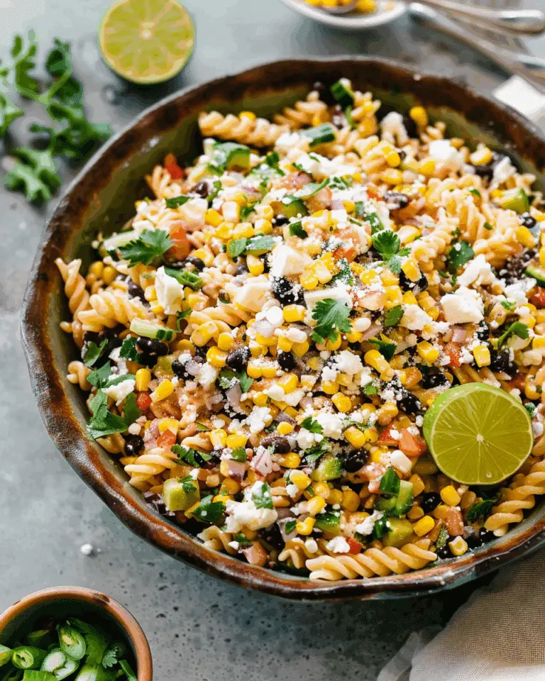 Mexican Street Corn Pasta Salad