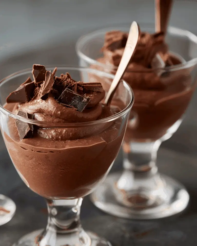 Chocolate and Avocado Mousse