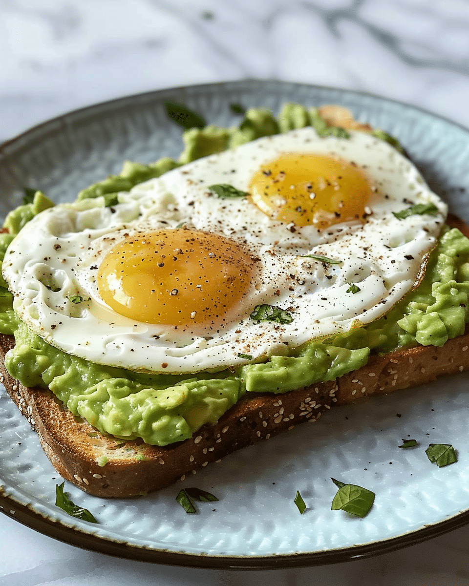 Avocado Toast with Egg