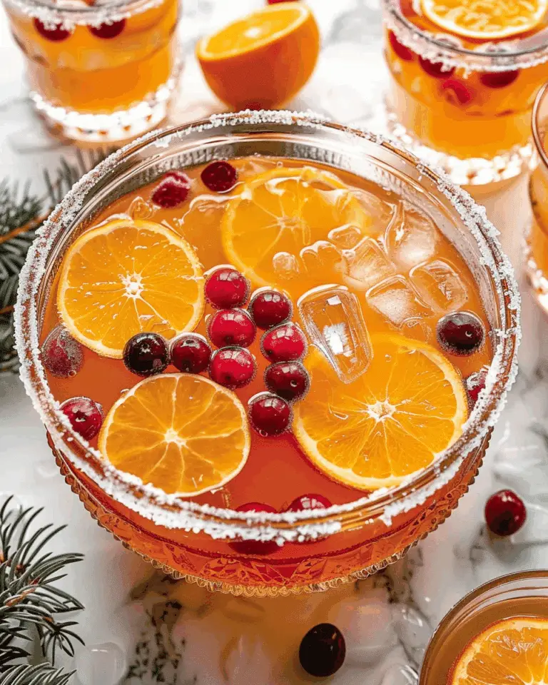 Easy Holiday Punch