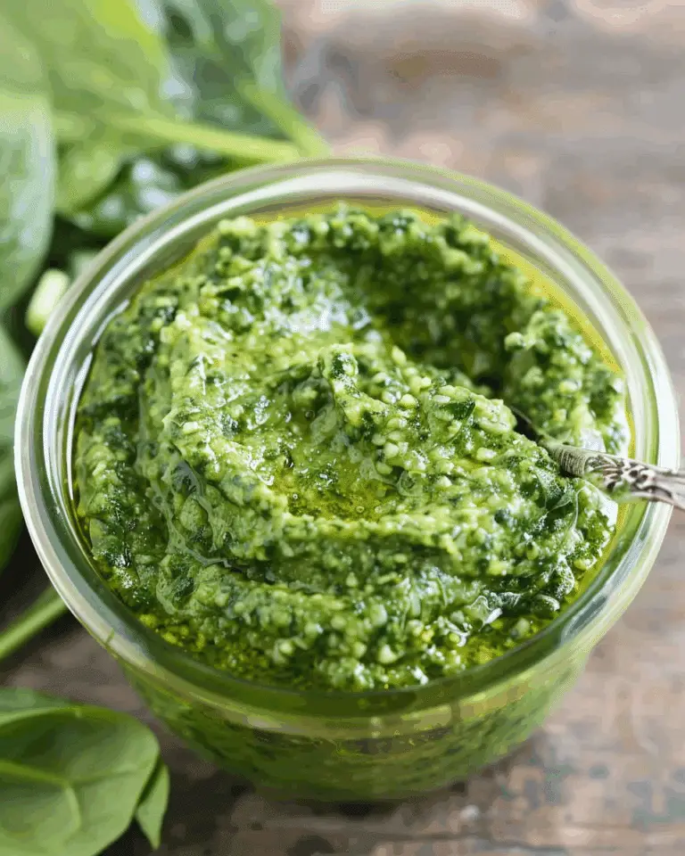 Easy Spinach Pesto
