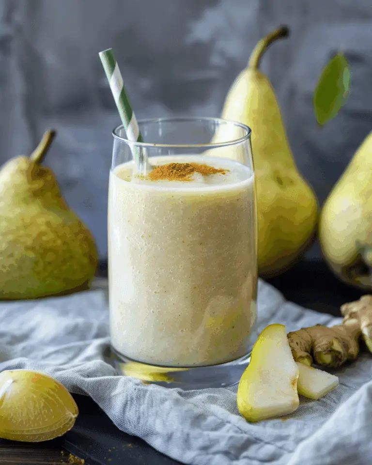 Pear Ginger Smoothie