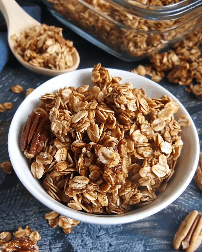 Maple Pecan Granola