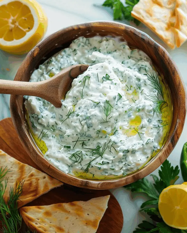 Tzatziki Sauce (Greek Cucumber Yogurt Dip)
