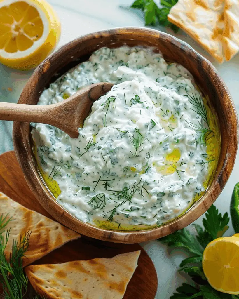 Tzatziki Sauce (Greek Cucumber Yogurt Dip)