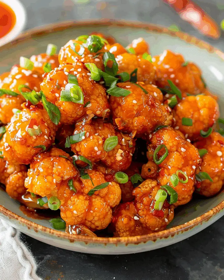 Thai Sweet Chili Cauliflower