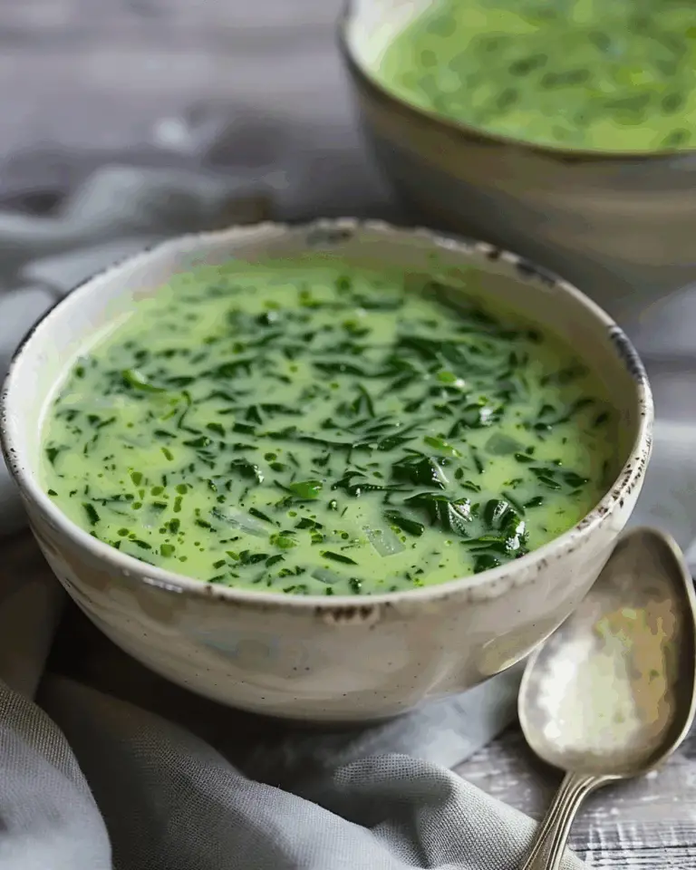 Creamy Spinach Soup