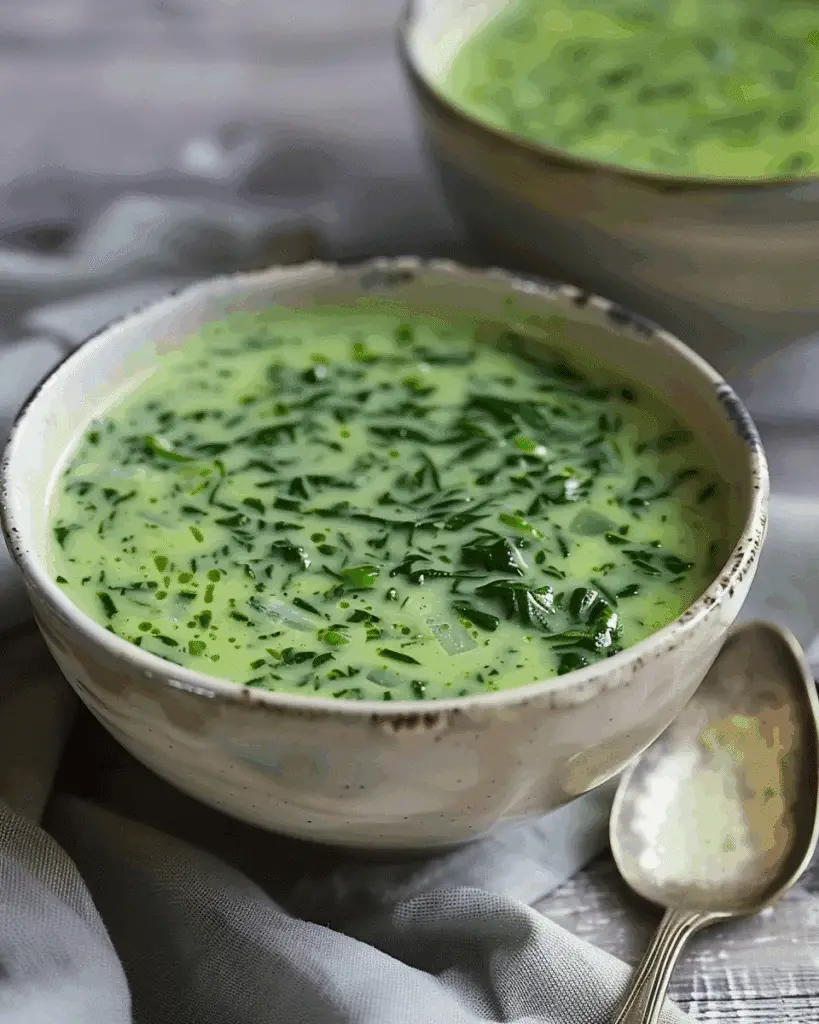 Creamy Spinach Soup
