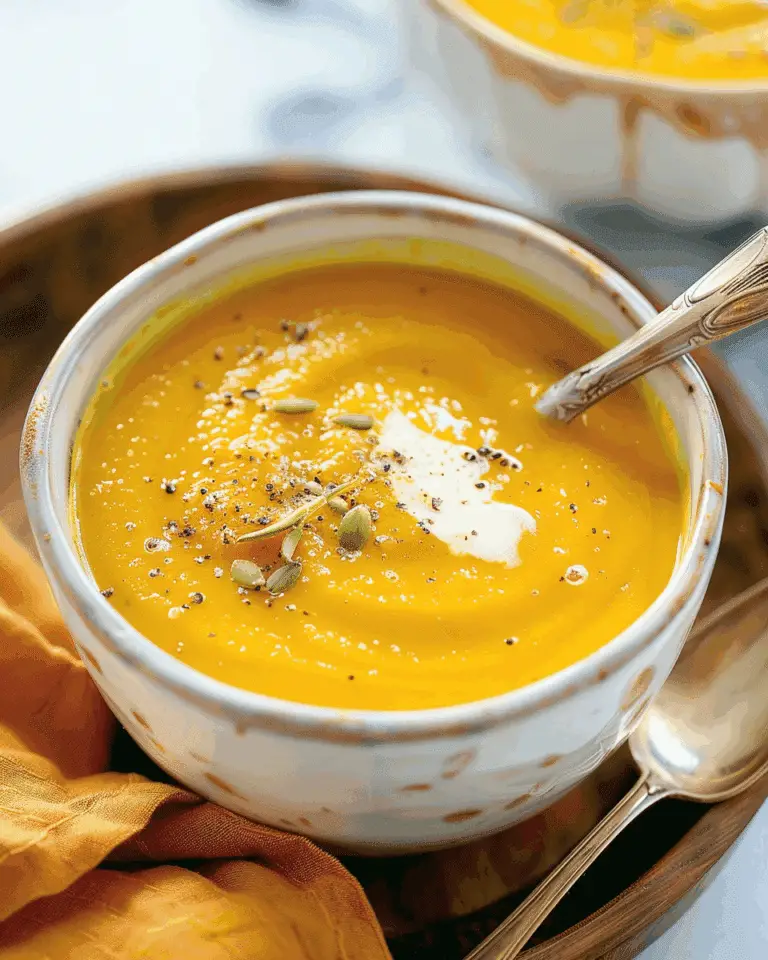 Eazy Roasted Butternut Squash Soup