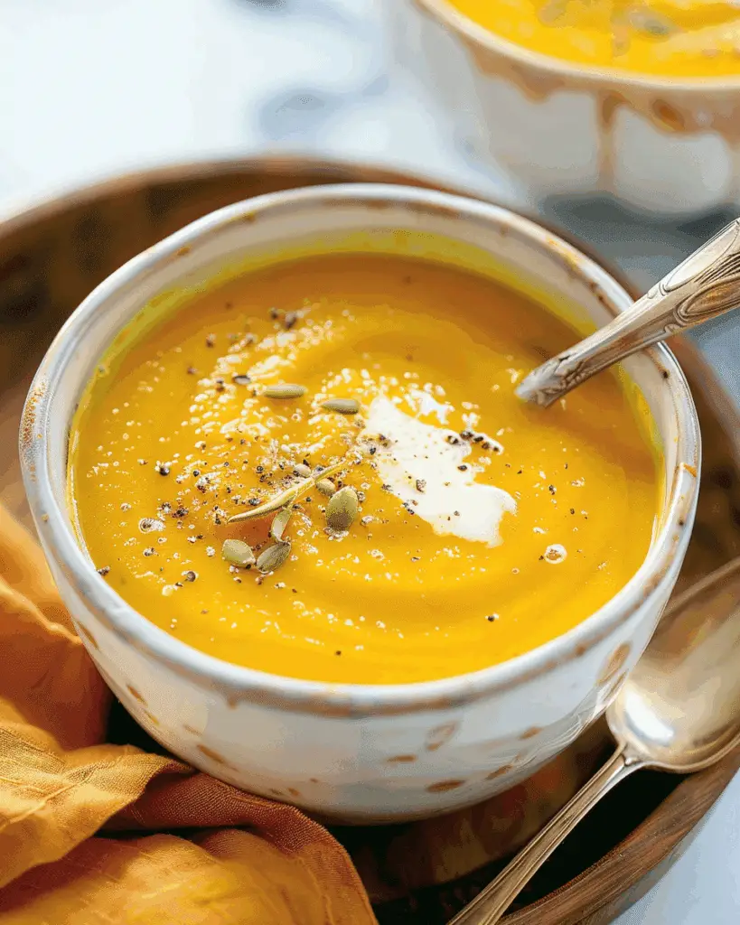 Eazy Roasted Butternut Squash Soup