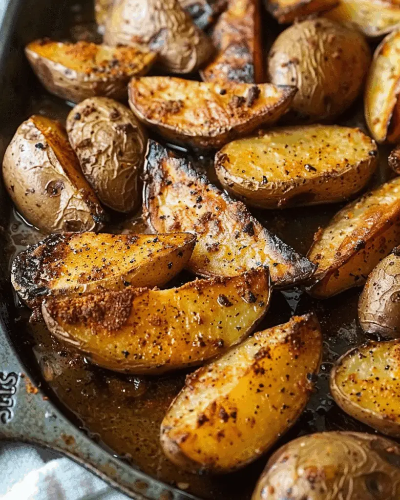 Oven Fried Potatoes with Mediterranean Spice Blend