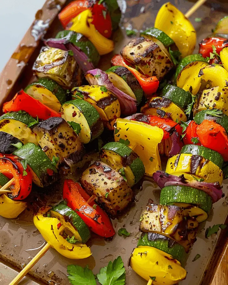 Grilled Veggie Skewers