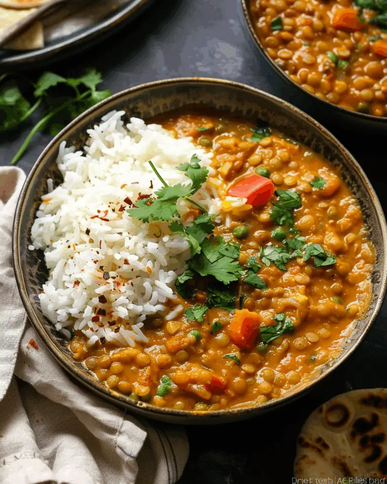 Creamy Coconut Lentil Curry
