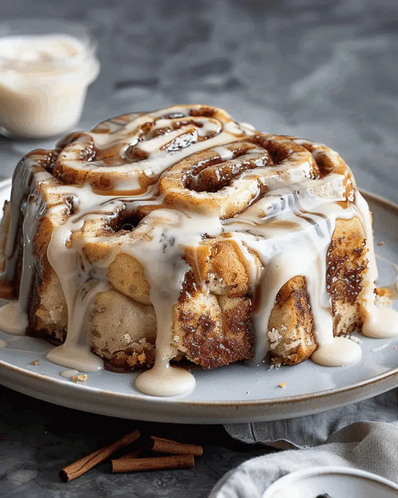 Cinnabon Cinnamon Roll Cake