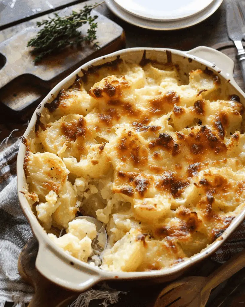 Easy Creamy Cheesy Potato Bake