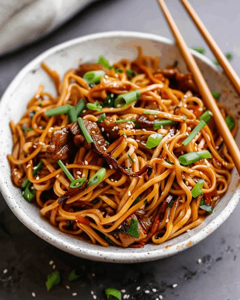 Teriyaki Stir Fry Noodles
