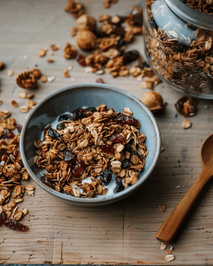 Spiced Winter Granola