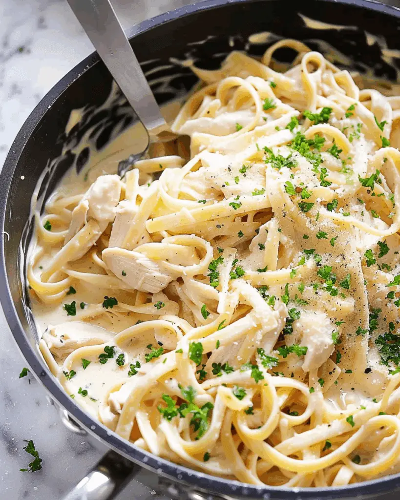 One‑Pot Chicken Alfredo Pasta