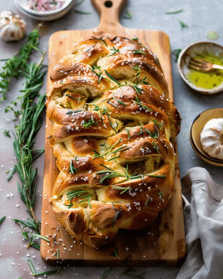 Rosemary Garlic Pull Apart Bread