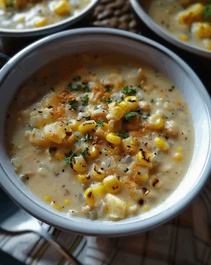 Roasted Corn Chowder