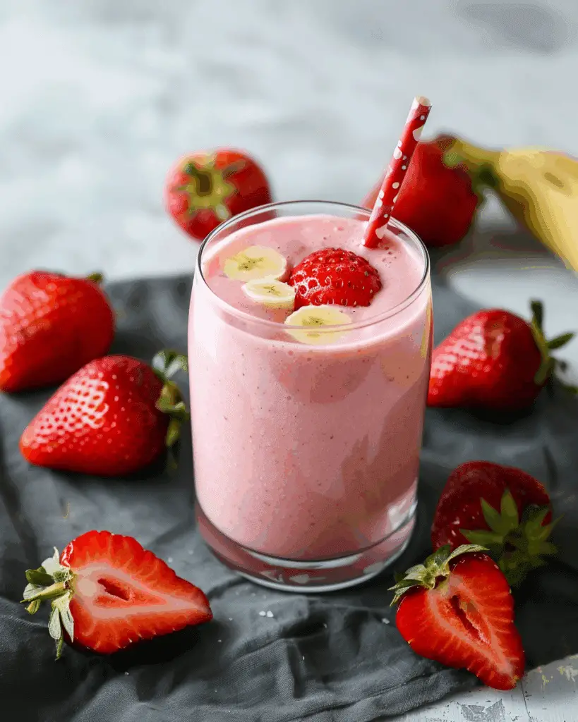 Strawberry Banana Smoothie