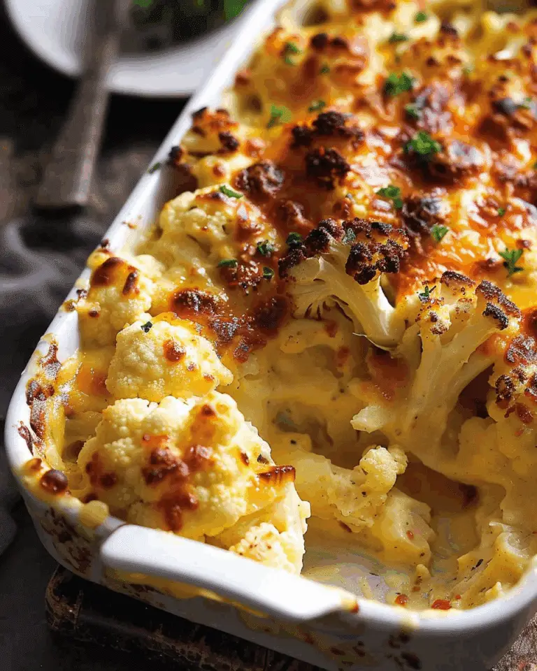 Eazy Cauliflower Cheese