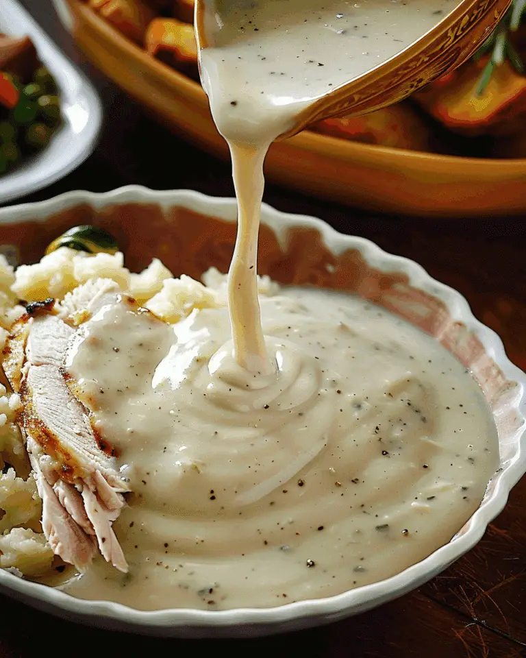 Creamy Turkey Gravy