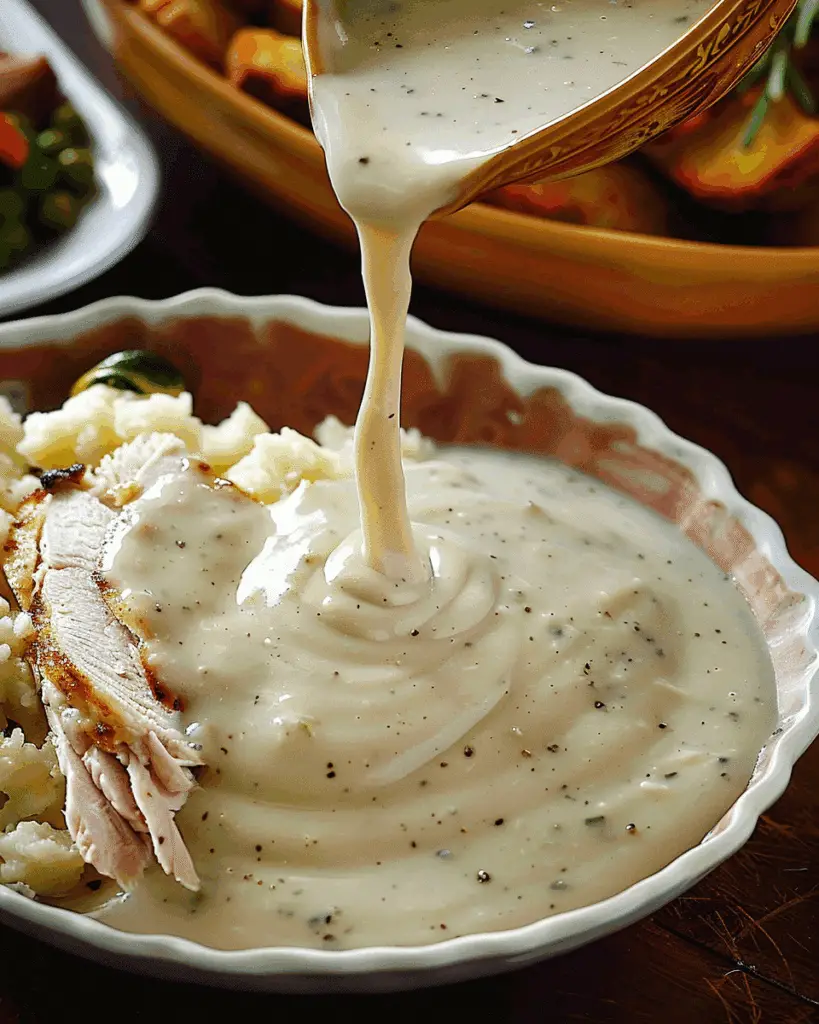 Creamy Turkey Gravy