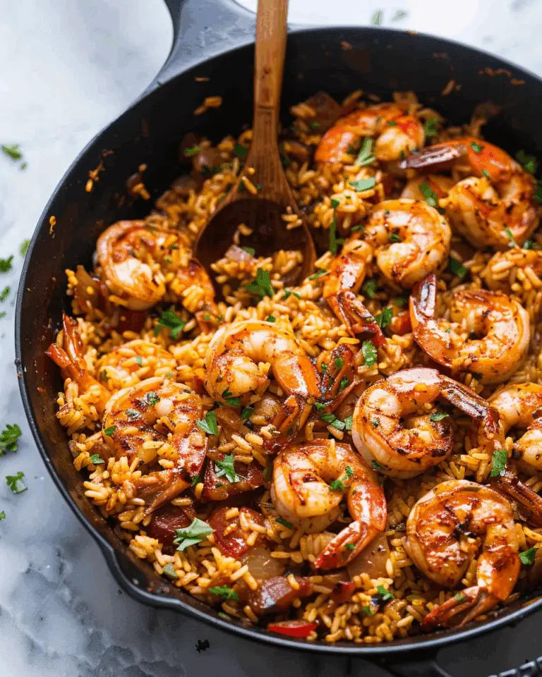 Cajun Shrimp and Rice Skillet