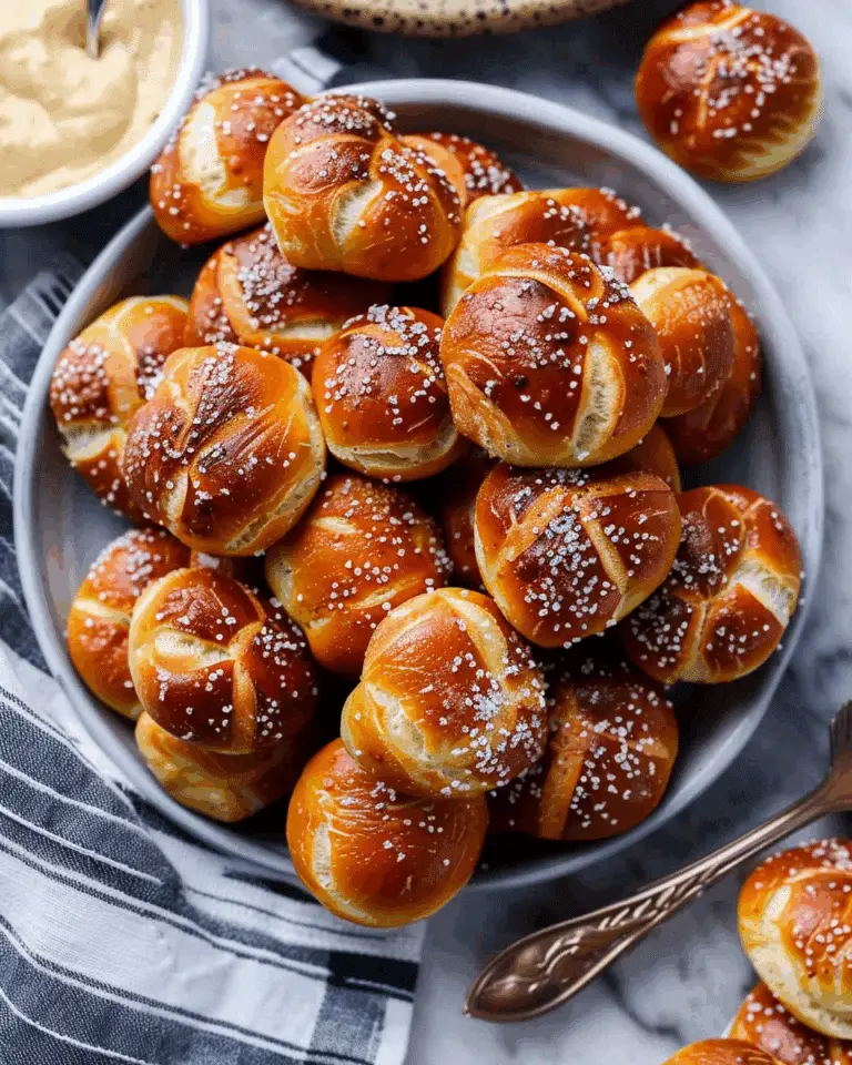 Soft Pretzel Bites