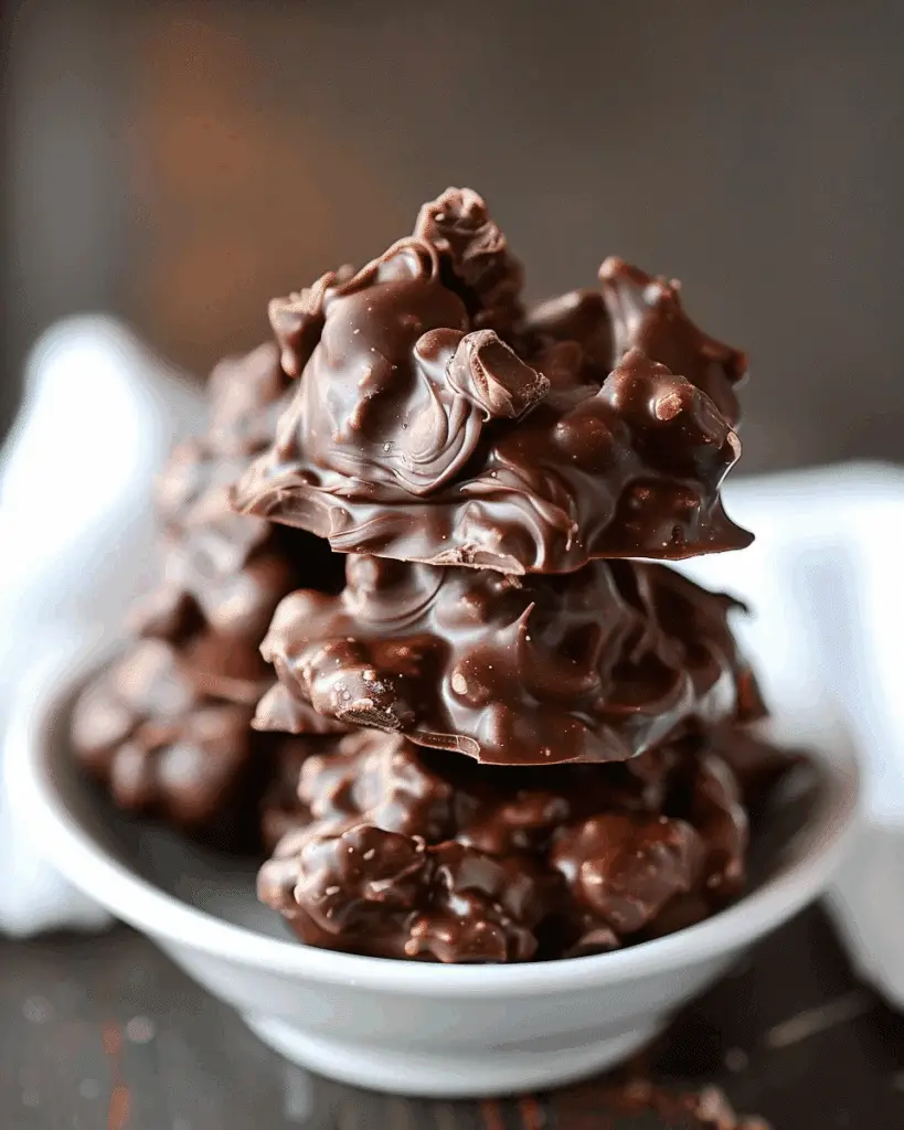 Chocolate Peanut Butter Clusters