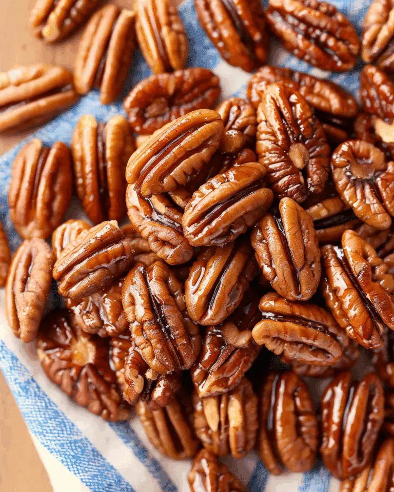 Honey Roasted Pecans with Cinnamon