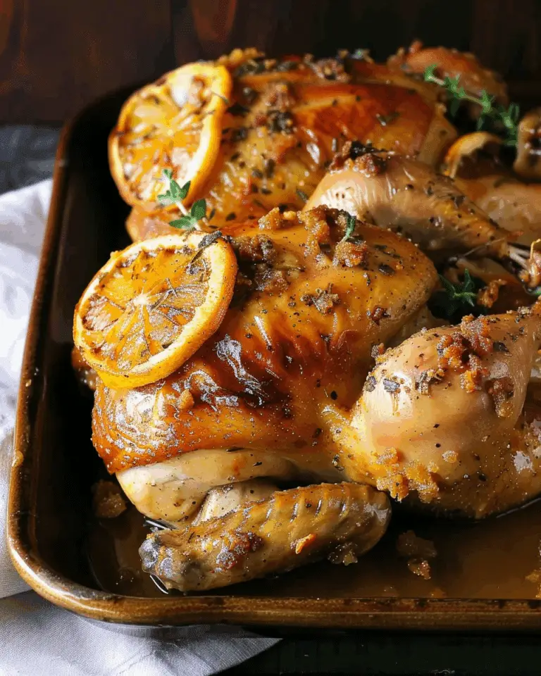 Spiced Orange Roast Chicken