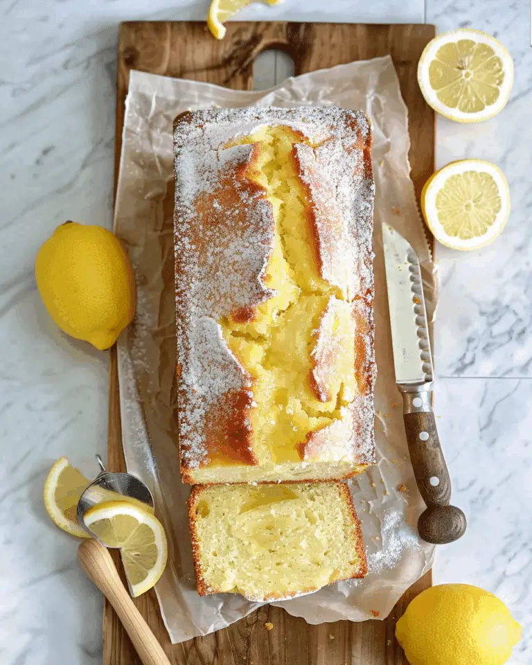 Lemon Olive Oil Loaf Cake