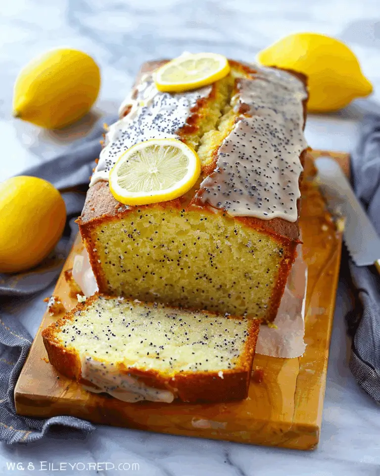 Best Ever Lemon Poppy Seed Loaf