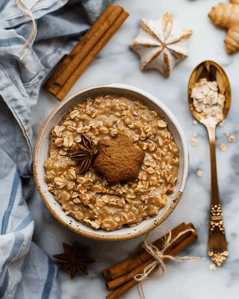 Gingerbread Oatmeal