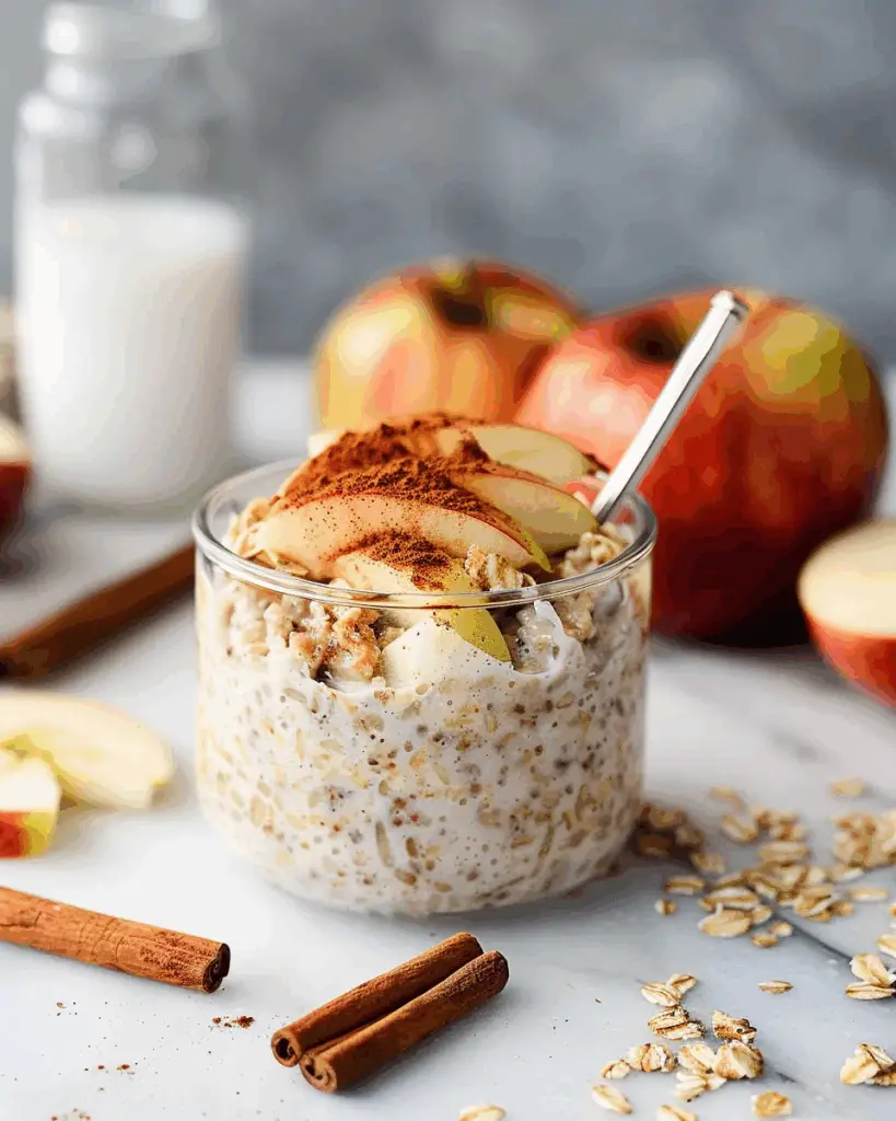 Apple Cinnamon Overnight Oats
