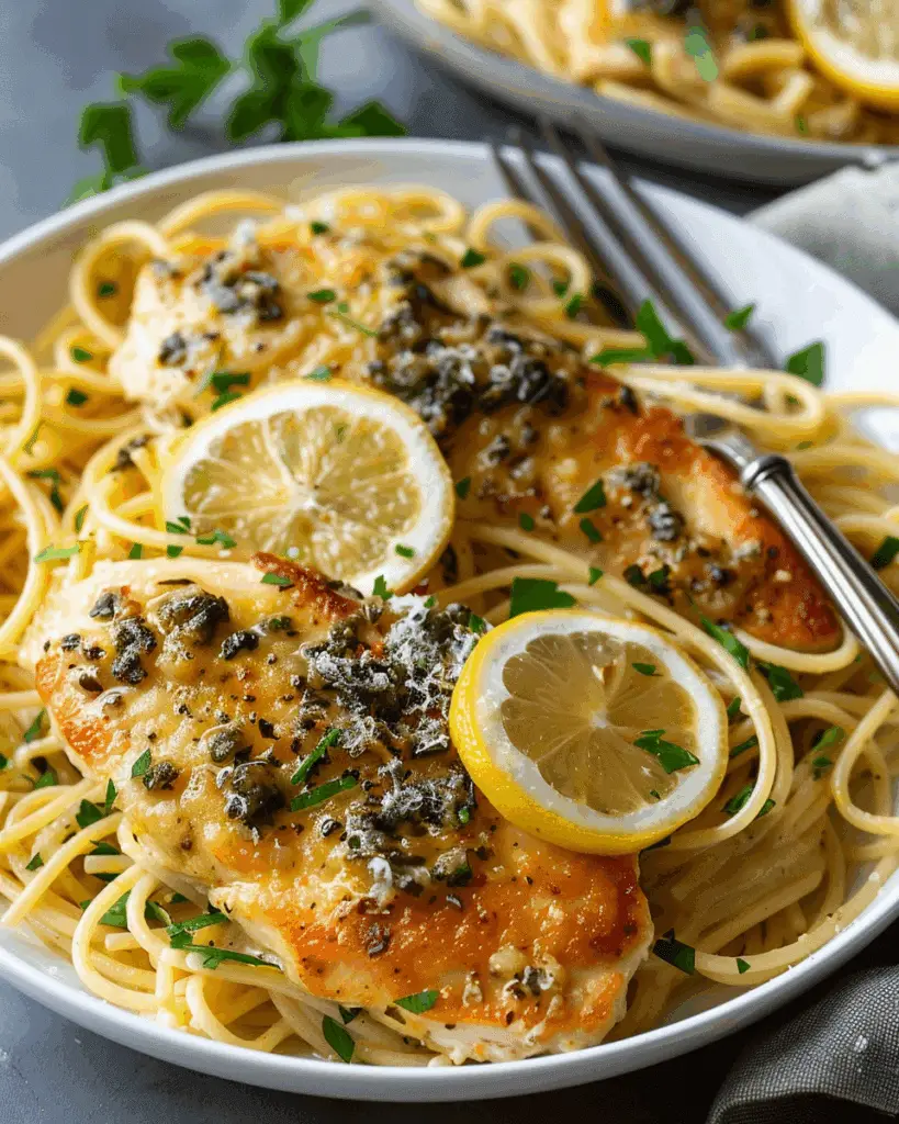 Chicken Piccata Pasta