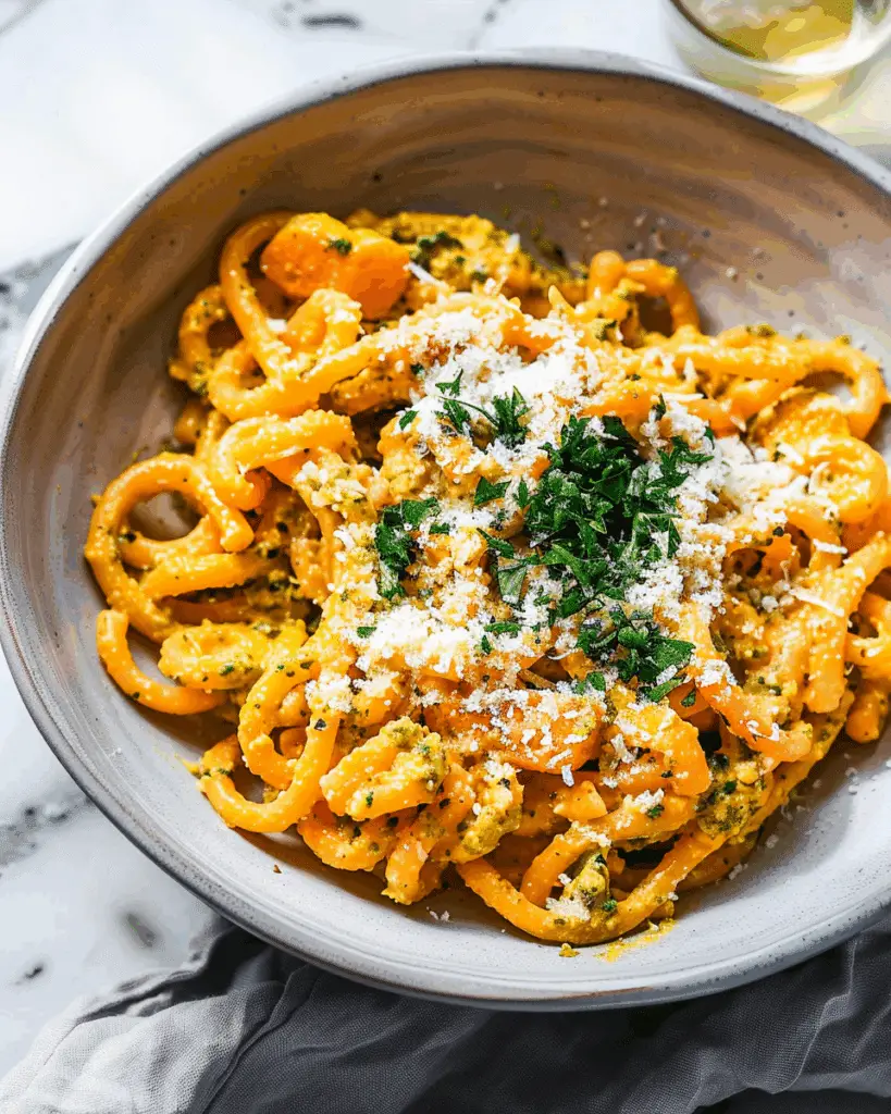 Creamy Carrot Pasta