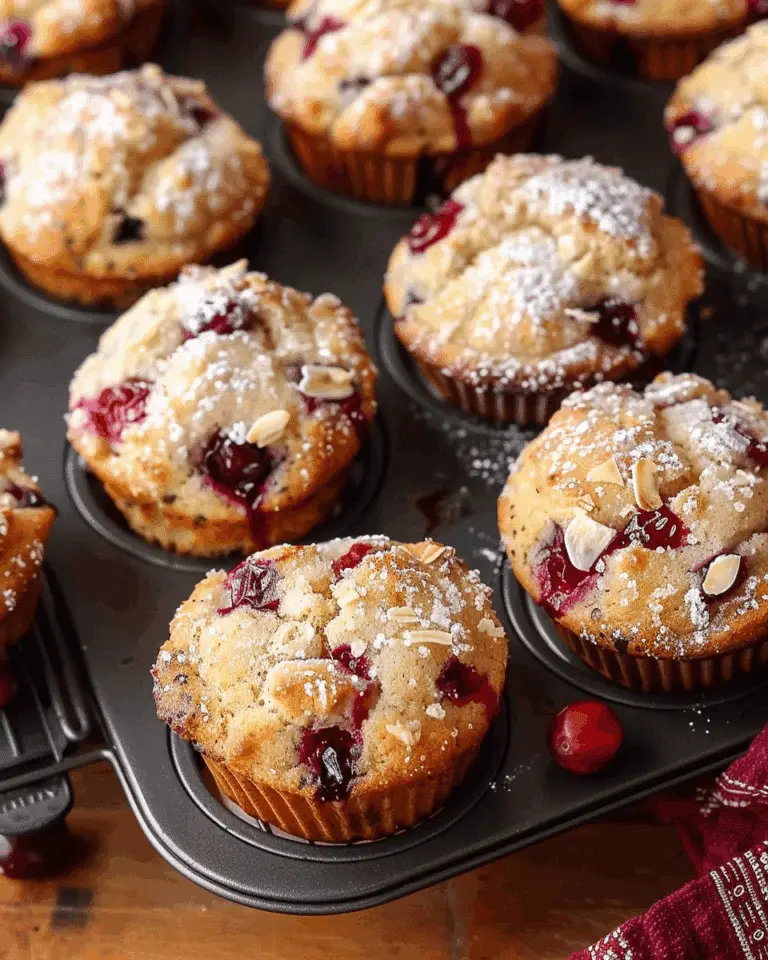 Cranberry Orange Muffins