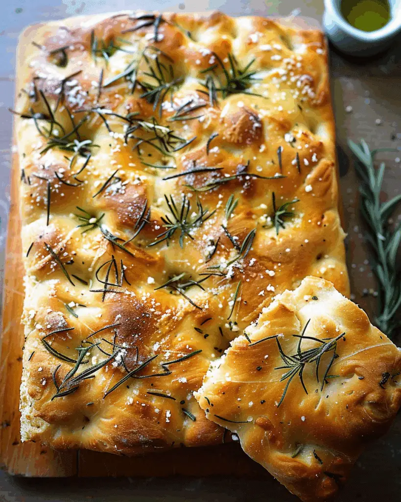 Overnight Refrigerator Focaccia
