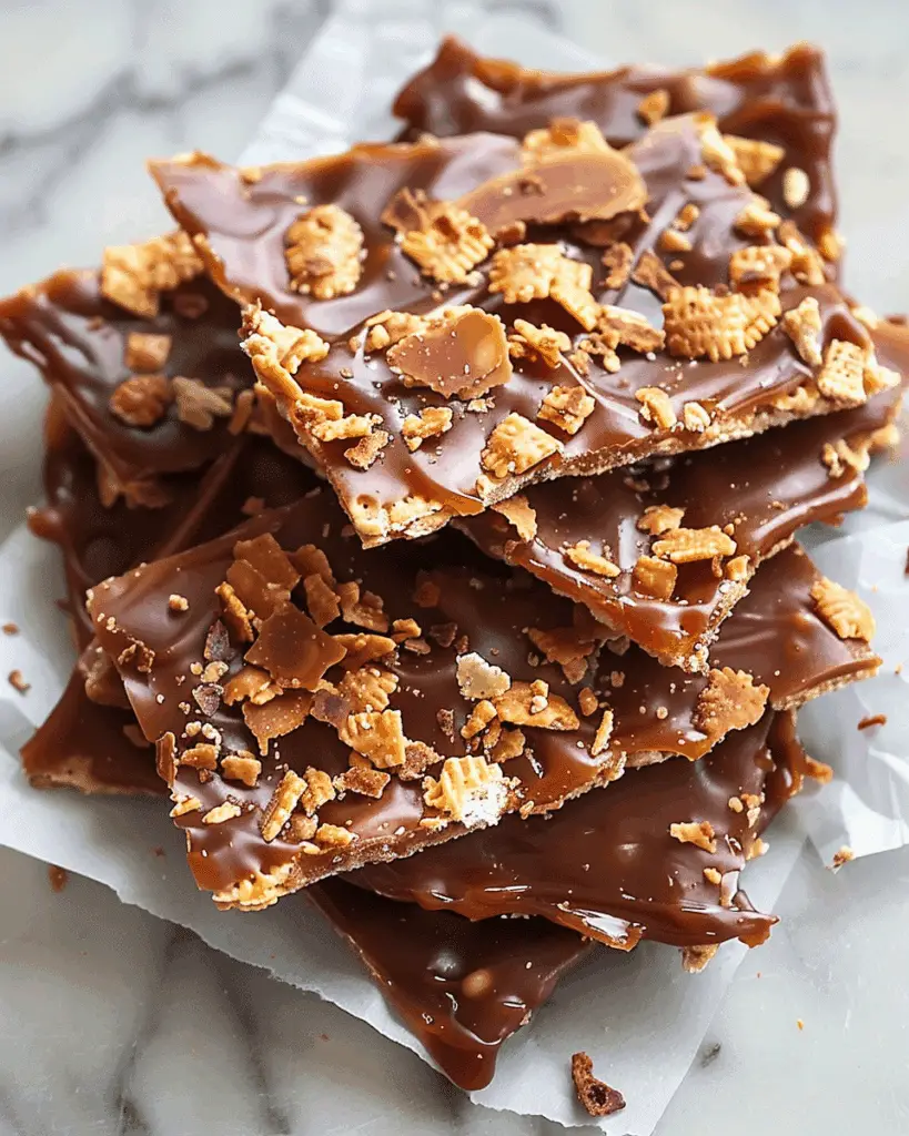 Saltine Toffee Cookies