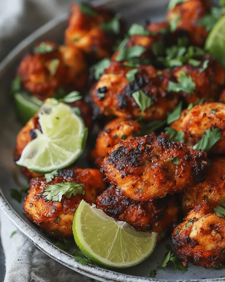 Chili Lime Chicken Bites