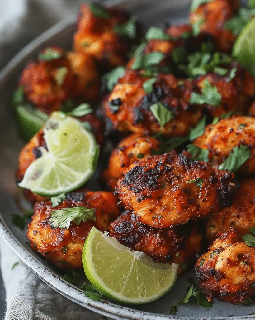Chili Lime Chicken Bites