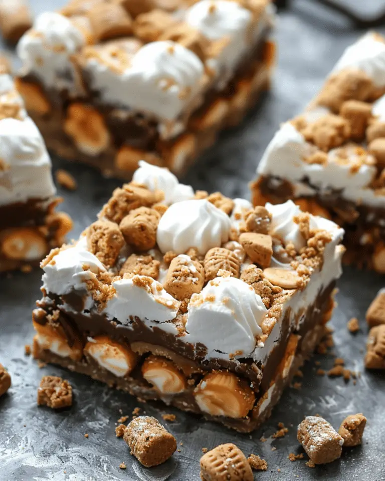 Peanut Butter S’mores Cookie Bars