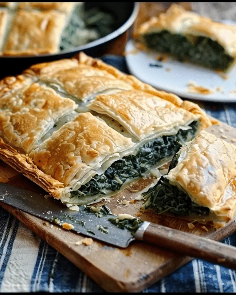 Spinach in Puff Pastry