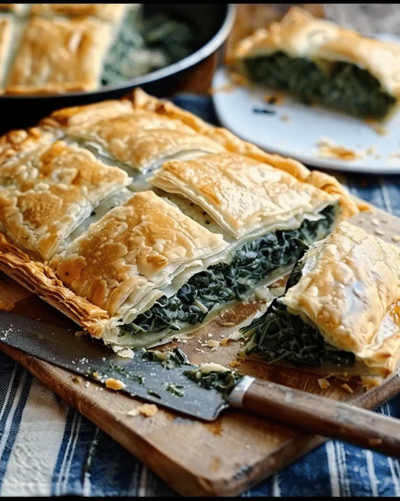 Spinach in Puff Pastry
