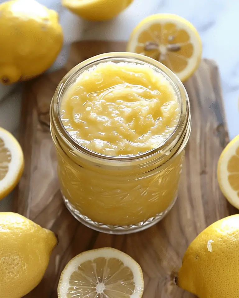 Homemade Lemon Curd