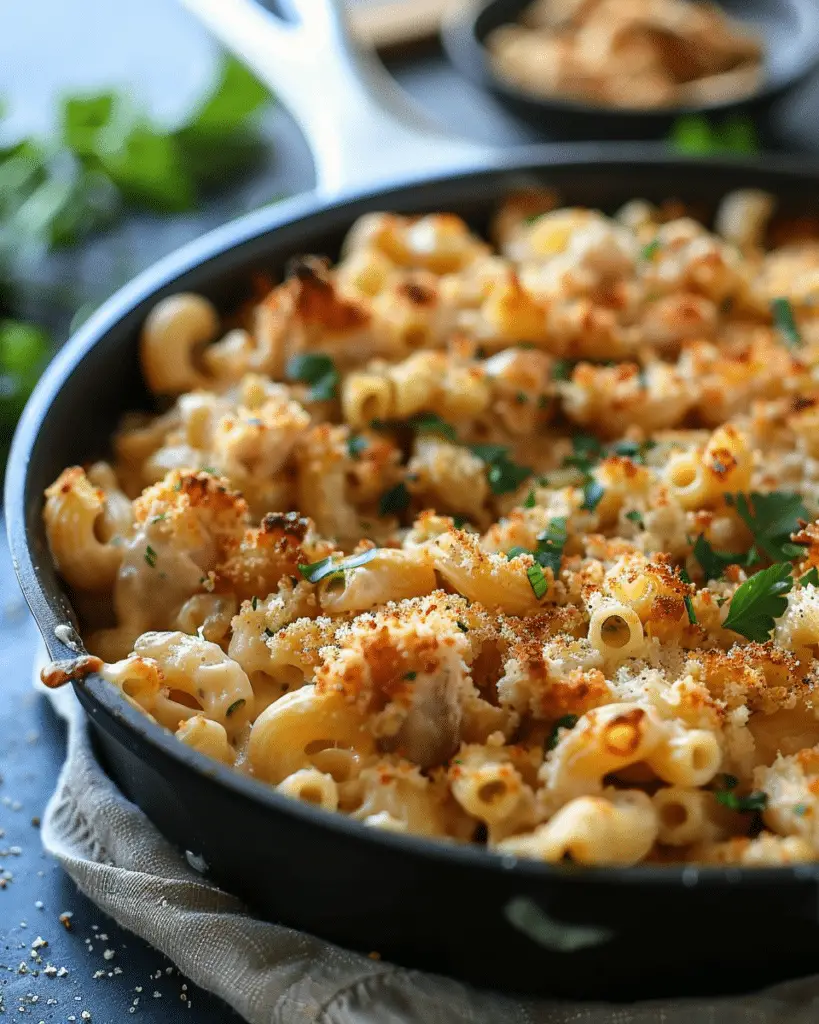 10‑Minute Healthy Macaroni With Chicken (One‑Pan)