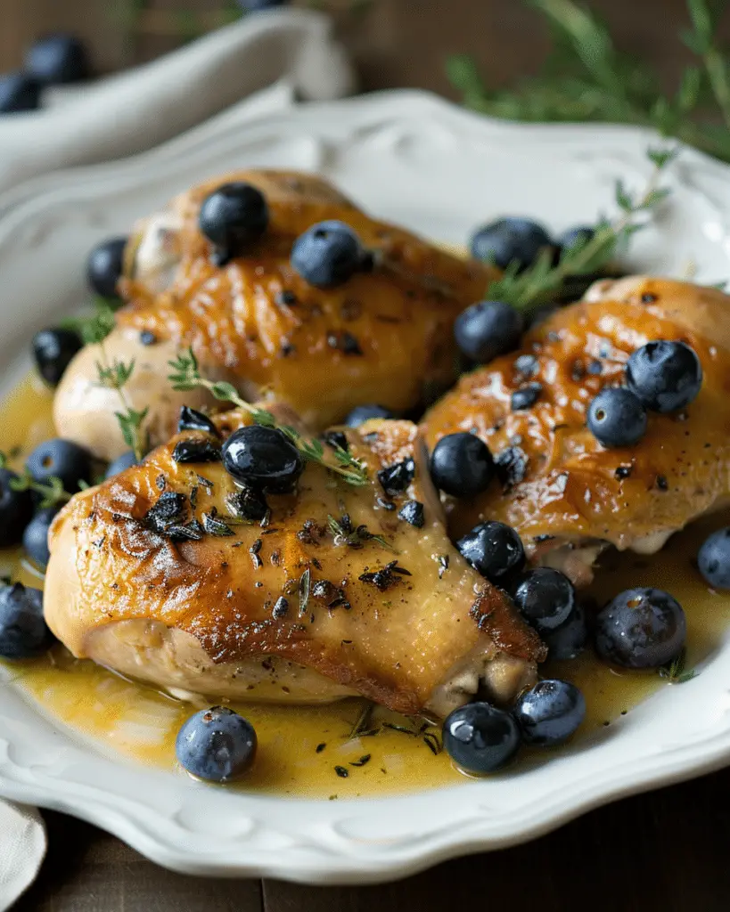 Best‑Ever Blueberry Thyme Chicken